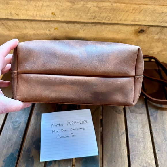 Portland Leather Goods Mini Crossbody Tote - Picture 4 of 5